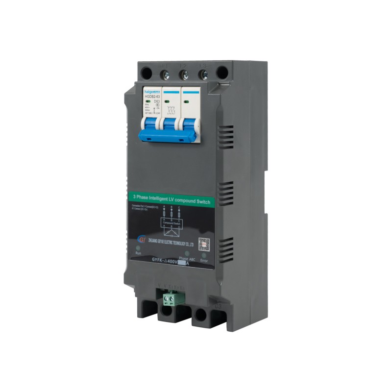 GYFK-Δ400V Three-Phase Compensation MCB DZ47 Three Phase Intelligent Low Voltage Compound Switch