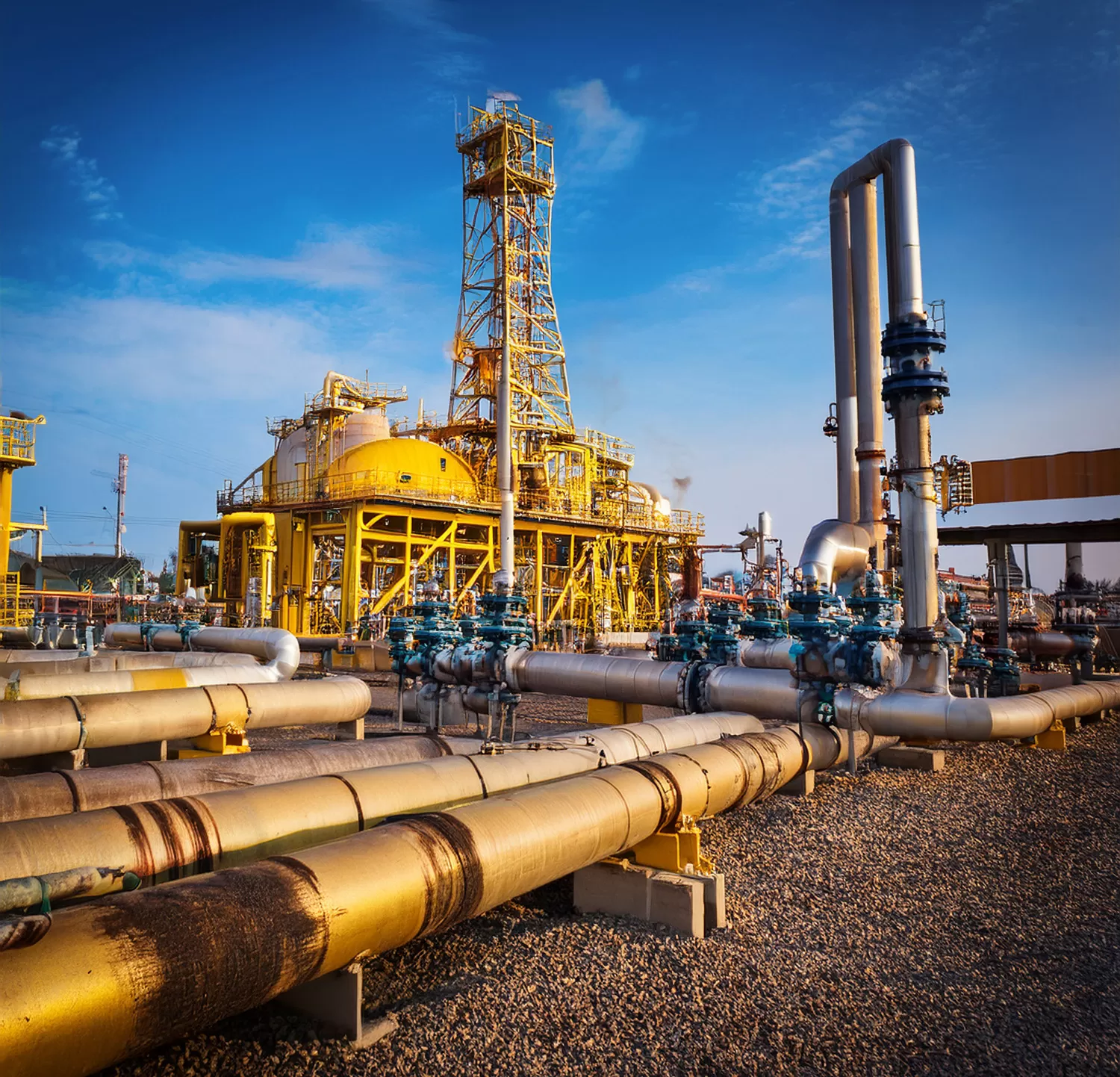 oil and gas industry facility