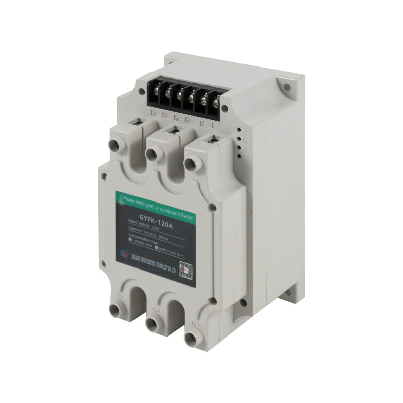 GYFK-120A 220V 50Kvar Split-Phase Compensation Three Phase Intelligent Low Voltage Compound Switch